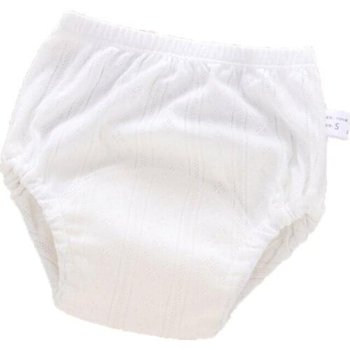 Baby Toddler Toilet Potty Training Pants Reusable Waterproof 4 Layers Nappies D5QA