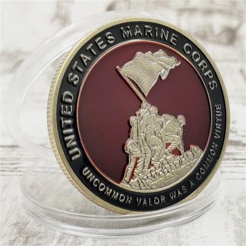 Commemorative Coin Normandy War Collection Gifts Souvenir Craft Arts Coins Festival Gift
