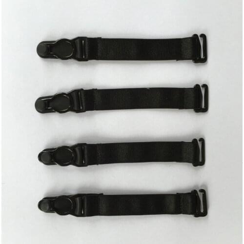 HANAERNES 6PCS Unisex Elastic Stocking Clip Garter Belt Adjustable Suspender Accessories Body Harness Cage