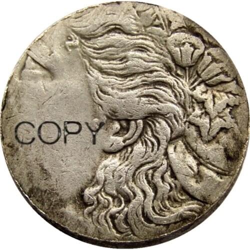 US Morgan Dollar Error Silver Plated Copy Coin