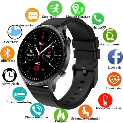 GEJIAN IP68 Waterproof Smart Watch Men Music Playback Fitness Tracker Smartwatch Women reloj inteligente For Xiaomi Huawei IOS