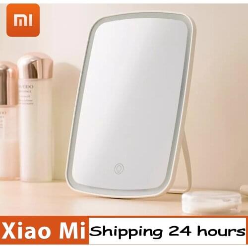XIAOMI Jotun Judy desktop led touch control vanity mirror portable intelligent foldable rechargeable desktop vanity mirror