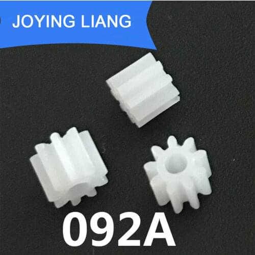 092A 0.5M PINION 9 Tooth 2mm Shaft Hole Plastic Gear Motor Gear Wheel Modulus 0.5 Toy Accessories