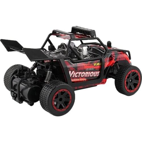 1:18 2.4G RC Racing Car 30KM/H Truck Climbing Crawler Toy Red