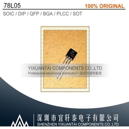 100pcs/lot 500pcs/lot 1000pcs/lot Free shipping 100% original L78L05ACZ L78L05 78L05 TO92