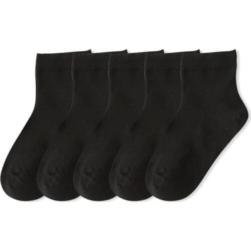 5 Pairs/Lot Children Socks Boy Girl Cotton Fashion Breathable Mesh Socks Spring Summer High Quality 1-12T Kids Birthday Gifts CN