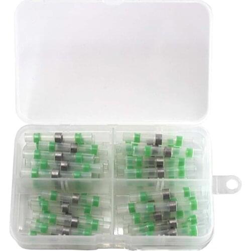 50 PCS Solder Seal Wire Connectors Water-Proof Durable Long Lasting Easy Operation No Slip Wire Contact for Car Boat JS22