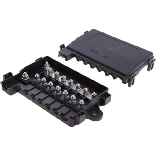 7 Way DC 32V Circuit Car Boat Automotive Midi Fuse Box Block Holder with
