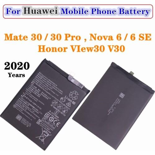 Nova 6 SE Battery HB486586ECW For Huawei Mate 30,Mate 30 Pro,Nova 6,Nova 6 SE,Honor VIew30 Mobile Phone Battery 4200mAh Battery