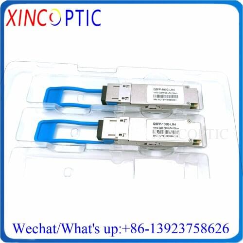 Cheap QSFP28 100G 10km CWDM 1310nm Data Center Ethernet Dual LC,HW 02311KNU Compatible 100GBASE-LR4 QSFP28 GBIC FiberTransceiver