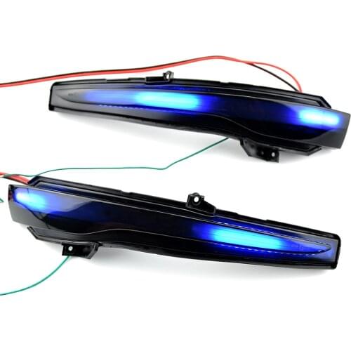 For Mercedes Benz C S GLC E V W205 W222 X253 W213 W447 Led Dynamic Side Marker Light Rearview Mirror Indicator Turn Signal Lamp