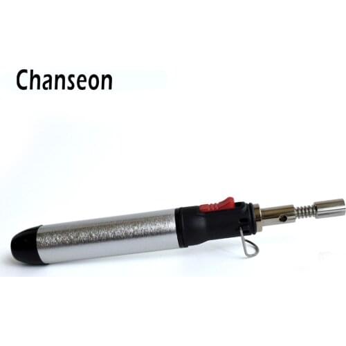12ml Gas Soldering Iron Pen Cordless Adjustable Thermostat Flame Butane Welding Torch Tool 1300 Degrees Hand Repair Heat Gun