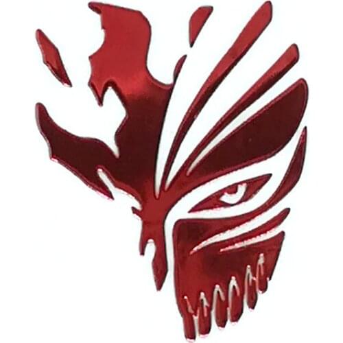 Hot Anime Bleach 3D Metal Stickers Luxury Phone Laptop Sticker Fridge Car Motorcycle Decal DIY Toy Stickers Gift