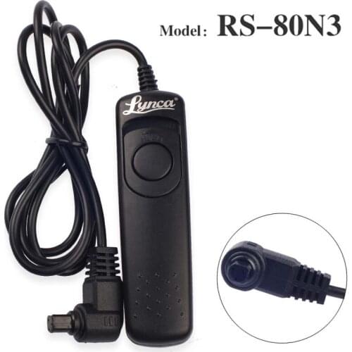 Roadfisher Camera Remote Control Shutter Release Cable RS-80N3 For Canon EOS 1D MarkIII Mark IV 1DS 10D 20D 30D 40D 5D 5D2 7D 5D
