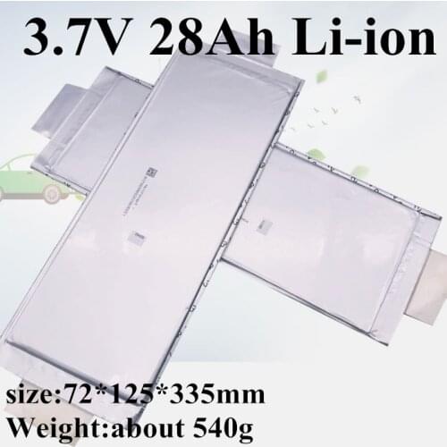 Lithium ion 3.7V 28AH high-rate fast charging lithium battery long cycles for UPS solar energy lamp electric car Battery Pack