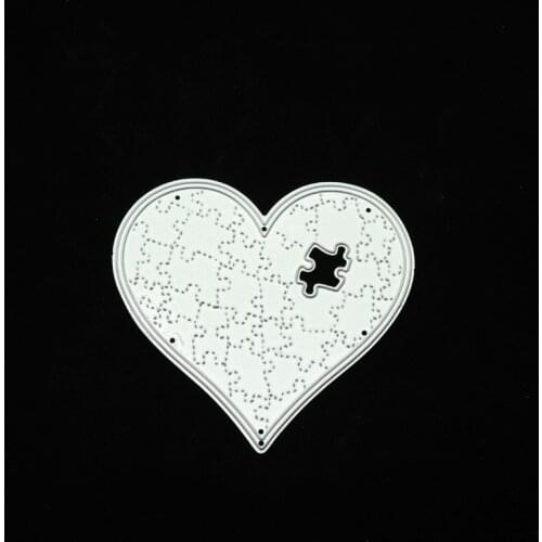 Reunion Love Heart Metal Cutting Dies New Arrival 2021 Scrapbooking Mold Stencil Crafts Die Cuts for Card Making Dies Embossing