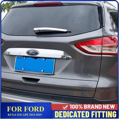 Fit For Ford Kuga Escape 2013 to 2019 Car Rear Window Wiper Tail Windscreen Wiper Trim Cover Strips Auto Parts