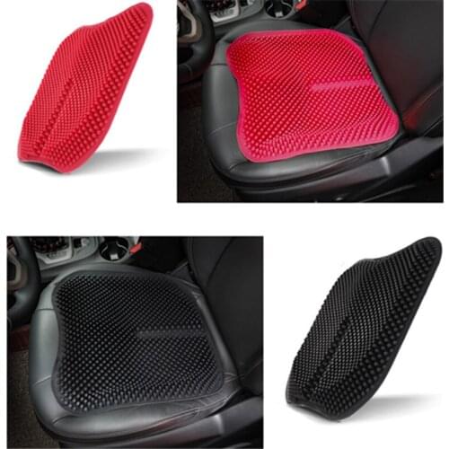 Silica Gel Car Seat Cushions Non Slip Automobile Seat Mats Breathable Ventilation Chair Pad for Auto Interior Accessories