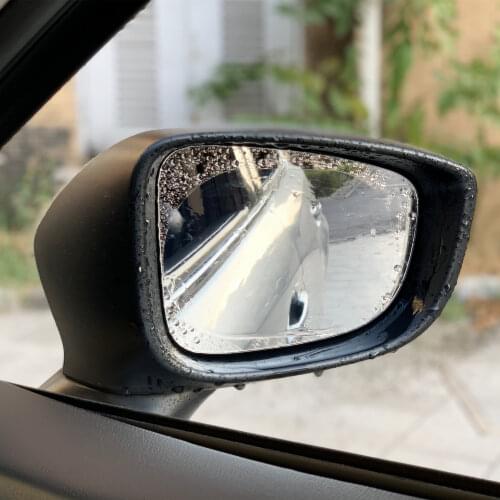 2Pcs Car mirror waterproof anti-fog film For Jetta Phaeton Phideon Variant Touran Beetle T-Cross T-Roc Atlas Amarok Tarok MOIA