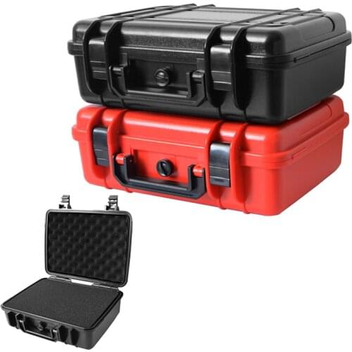 Protective Safety Instrument Tool Box Waterproof Storage Toolbox Equipment Suitcase Impact Resistant Tool Case Shockproof w foam