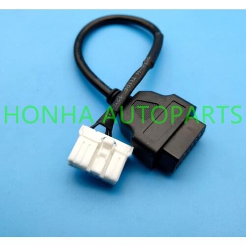 12 pin male female connector 2012-2015 Old OBD II diagnostic harness electronic cable of new energy vehicle