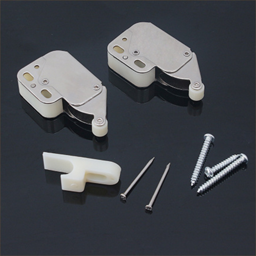 2 cabinet Catch Kitchen Door Stopper Drawer Soft Quiet Close Magnetic Push to Open Touch Damper Buffers For Furniture Hardware