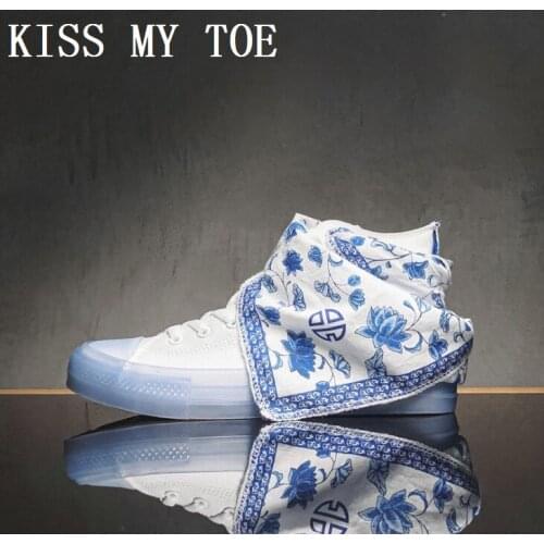2021 Lover Casual Breathable Silk Scarf PU Shoes For Men Sneakers Zapatos De Hombre Sport Boys Flat Tenis Masculino Vulcanized