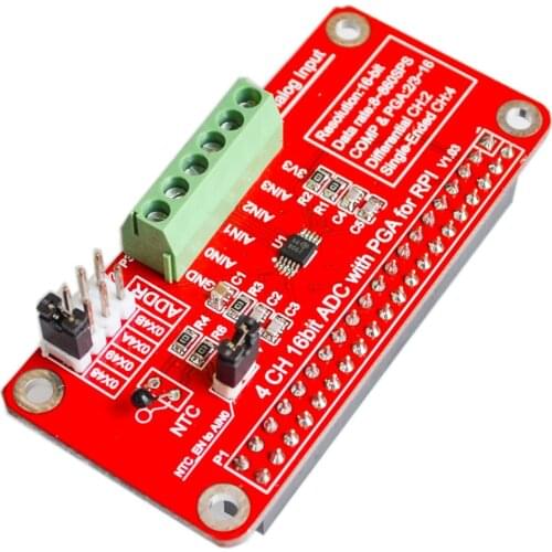 3.3V ADS1115 ADC Module for Raspberry Pi 3/2 / B + / I2C RPI ADS1115 ADC Analog to Digital Converter