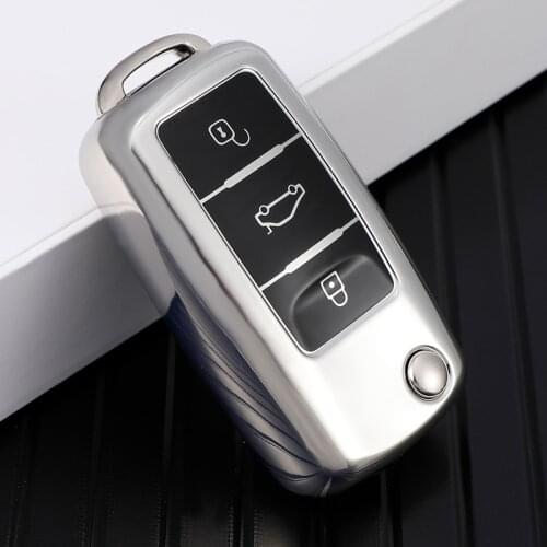 New Styles TPU Key Case Shell For Vw Golf Bora Jetta Polo Passat Skoda Superb Octavia Fabia Seat Ibiza Leon Remote Control Cover