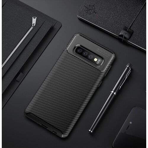 For Samsung Galaxy S10 Case Soft Silicone Shockproof skin Protective Back Cover Case for Galaxy S10 Plus cover phone shell