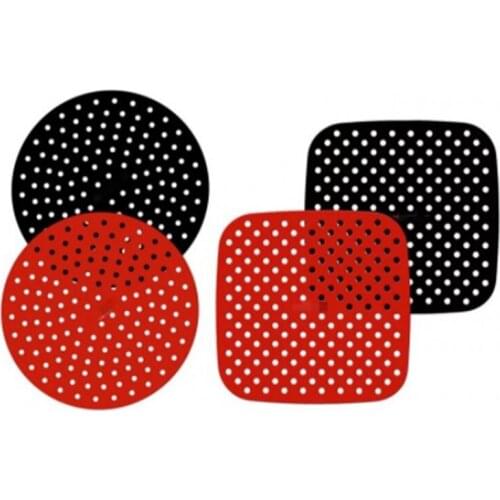 Air Fryer Lined With Silicone Pad Kitchen Accessories Food Steamer With Non-Slip Silicone