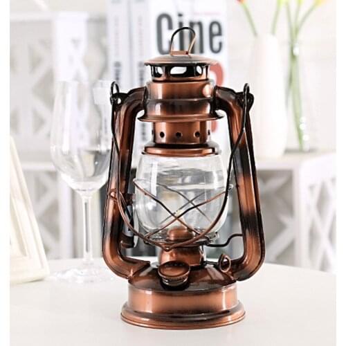 Kerosene Lanterns Tent Classic LED Table Lights Camping Equipment Light Fixture Retro Vintage Kerosene Lamp Outdoor Supplies