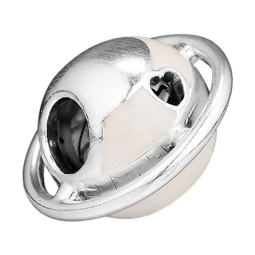 CKK Silver 925 Jewelry Planet of Love Charm Fashion Beads Fits Original Bracelets & Bangle Sterling Silver Making
