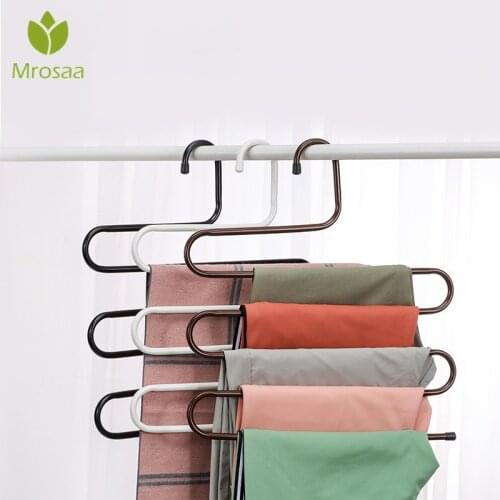 Mrosaa Hangers For Trousers In The Closet