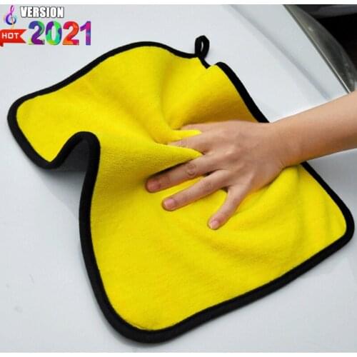 Soft Car Wash Microfiber Towels Car Cleaning Drying Cloth absorbent Car cleaning cloth Detailing Car WashTowel Never Scrat
