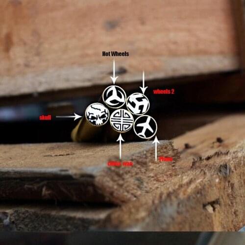 Knife shank Mosaic Rivets 45mm nail Brass tube 8mm DIY knife handle screw More design