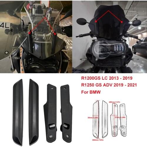 Motorcycle Windshield WindScreen Trim Strip For BMW R1200GS LC 2013 - 2019 R 1200 GS Adventure R1250GS 2019 - 2021 R1250 GS ADV