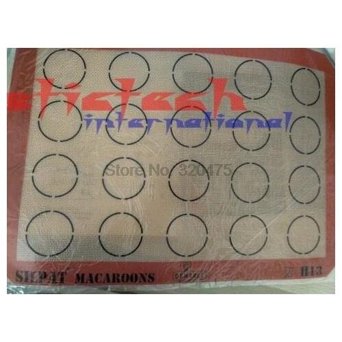 By dhl 50pcs practical Non-Stick Silicone Baking Mat Pad Sheet Baking pastry tools Mat Large Size for Cake Cookie Macaron