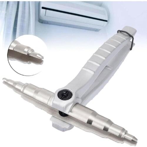 Copper Pipe Tube Expander Air Conditioner Refrigerant Hand Swagging Tool Silver Color