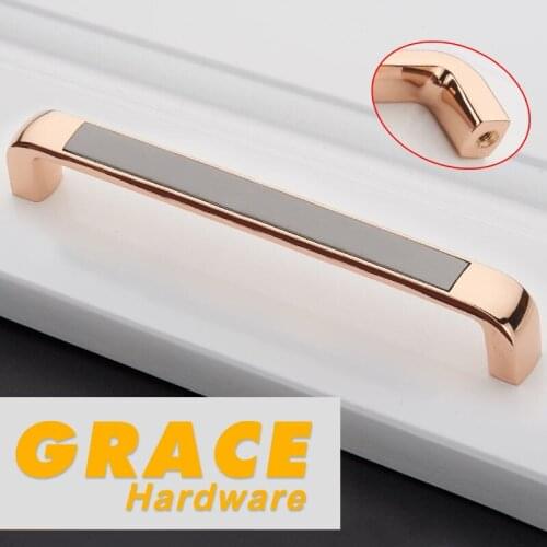 Furniture Knob Cabinet Drawer 2018 Solid Fashion Handle Wardrobe Modern Handle New (C.C.:160mm,L:167mm)