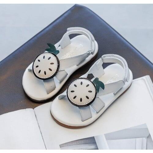 Toddler Girls' Sandals 2021 New Little Kids Princess Shoes Soft Sole Non Slip Fashion Childrens Summer Little Girl Shoes