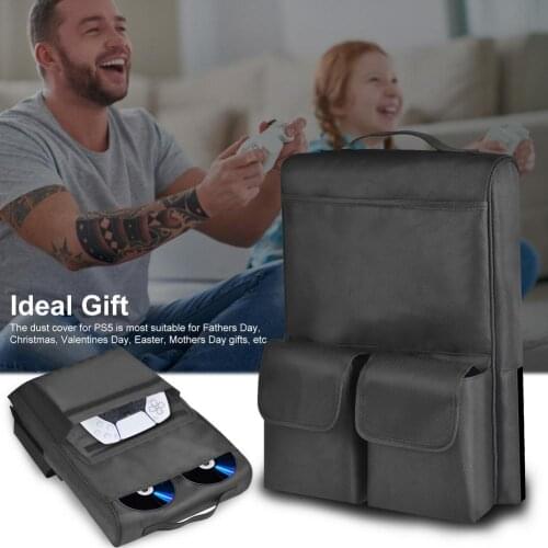 All-in-one Protective Case Waterproof High-quality Nylon Dust Cover Protector For PS5 Console Fathers Day/Thanksgiving/Christmas