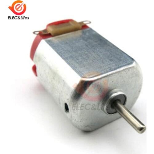 10Pcs 3V-6V 0.35-0.4A 8000RPM Mini DC Motor Micro DC Motor for DIY Toys Hobbies Smart Car MOTOR 130