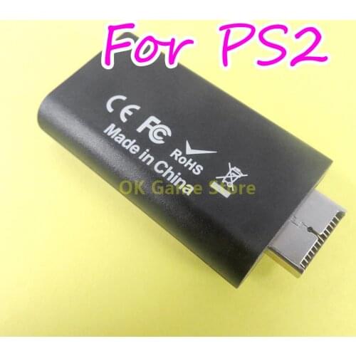 15sets to HDMI-compatible FOR PS2 480i / 480p /576i Audio and video converter adapter with 3.5mm Audio output supports for PS2
