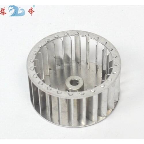 80mm(3.15in) Mini Aluminum Wheel Small Centrifugal Impeller 4/5/6/8mm Shaft