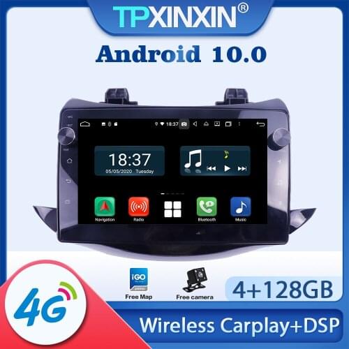 Android 10.0 Car Radio For Chevrolet Trax Track 2017 2018 Multimedia Video Audio Recorder DVD Player Navigation GPS Auto 2 din