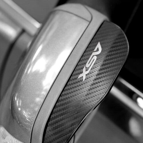 Car Side Rear View Mirror Rain Eyebrow Visor Rain Shield Shade Cover for Mitsubishi ASX Accessories