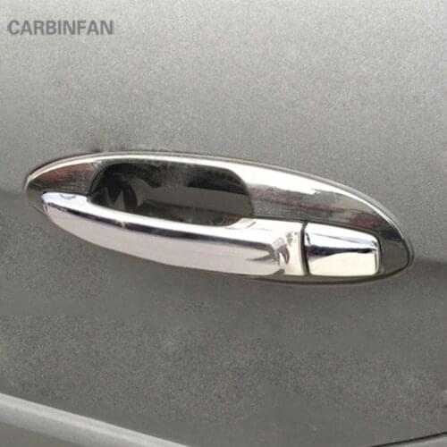 Car Styling ABS Chrome Door Handle Cover Exterior Door Handle Bowl Cover Trim for Hyundai Sonata 2002 2003 2004 2005 C186