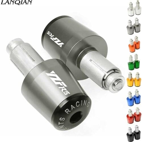 For Yamaha YZF R15 YZFR15 2008 2009 2010 2011 2014 2015 Motorbike CNC Handlebar Grips Slider Cap Plug Ends Balanced Plug Slider