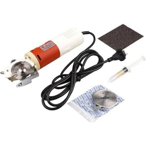 65mm 110V 220V Blade Electric Round Knife Cloth Cutter Fabric Cutting Machine